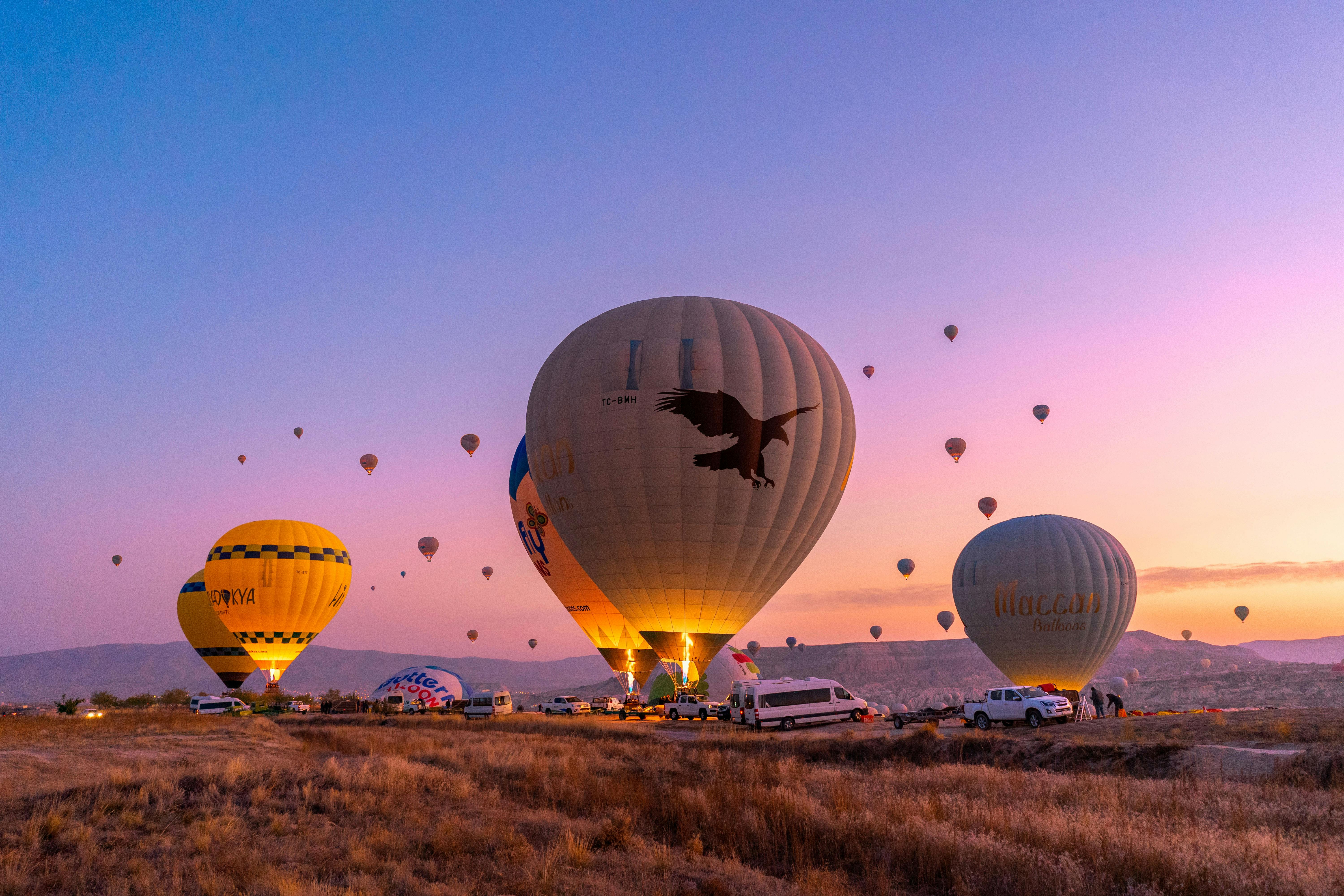 Hot Air Balloon Sunrise